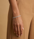 Nory Diamant-Tennisarmband aus Weißgold mit elegantem Design