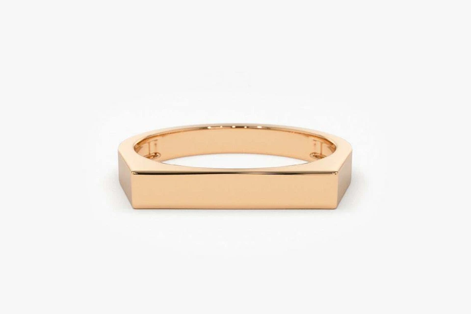 Orbitus Bar-Ring aus Rosegold mit modernem Design edel