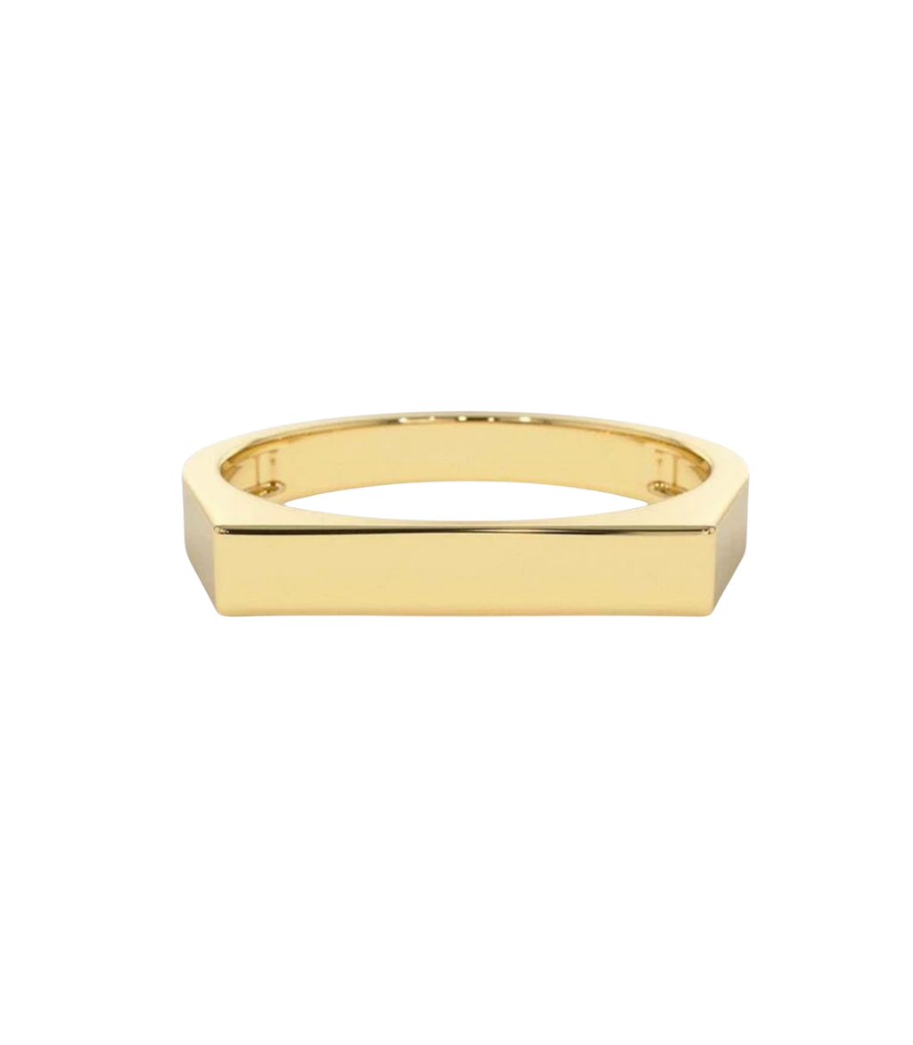 Orbitus Bar-Ring aus Gold mit modernem Design edel