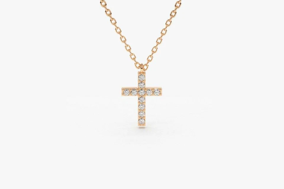 Pax Diamant-Halskette aus Roségold mit elegantem Anhänger