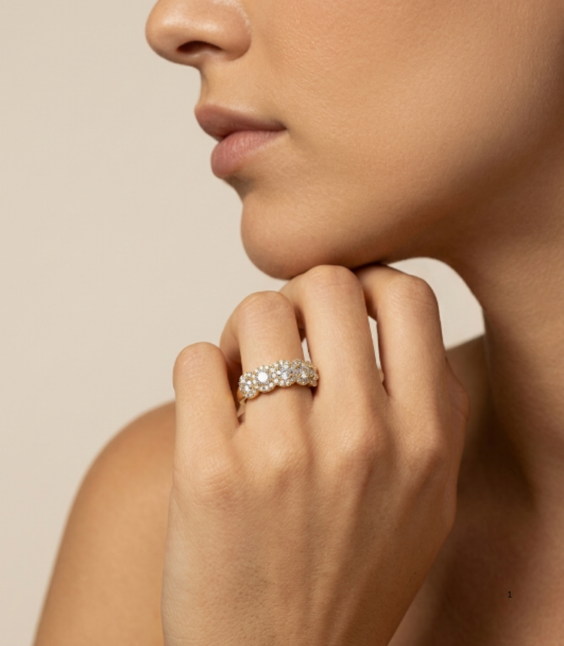 Agape Diamond Promise Ring