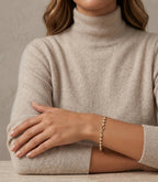 Amada Diamant-Armband aus Roségold mit funkelnden Akzenten