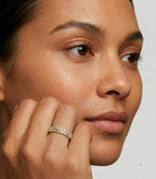 Anima Diamant-Memory-Ring aus Gold mit elegantem Design