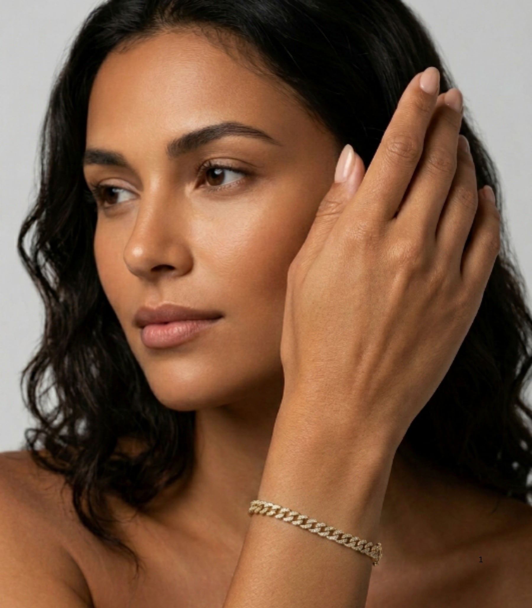 Arian Diamant-Gliederarmband aus Gold mit elegantem Design
