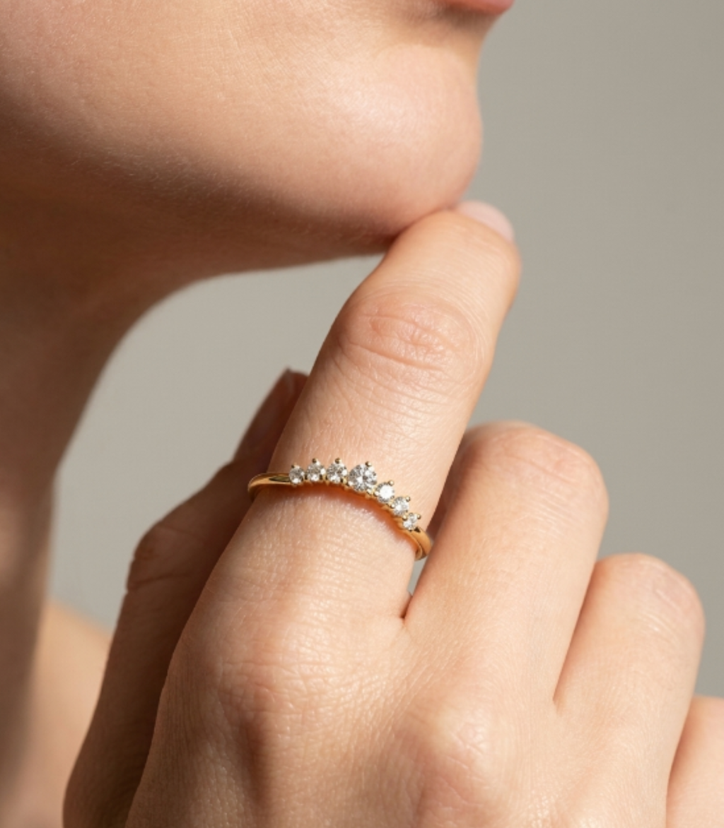 Imperion Diamantring aus Gold mit elegantem Design