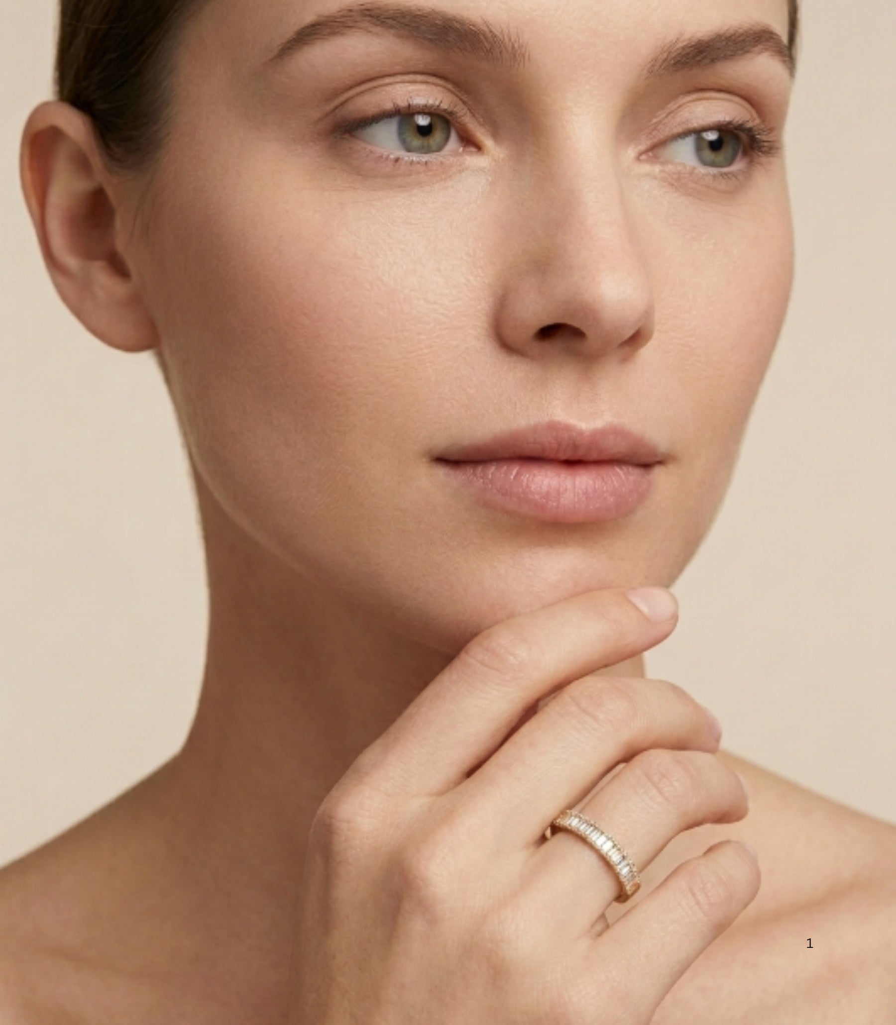 Ingenium Diamant-Memory-Ring aus Gold mit elegantem Design