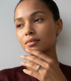 Jamaica Diamantring aus Gold mit elegantem Design