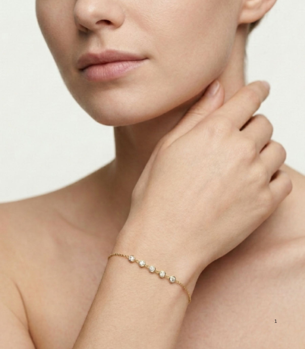 Maia Diamantarmband aus Gold mit elegantem Design