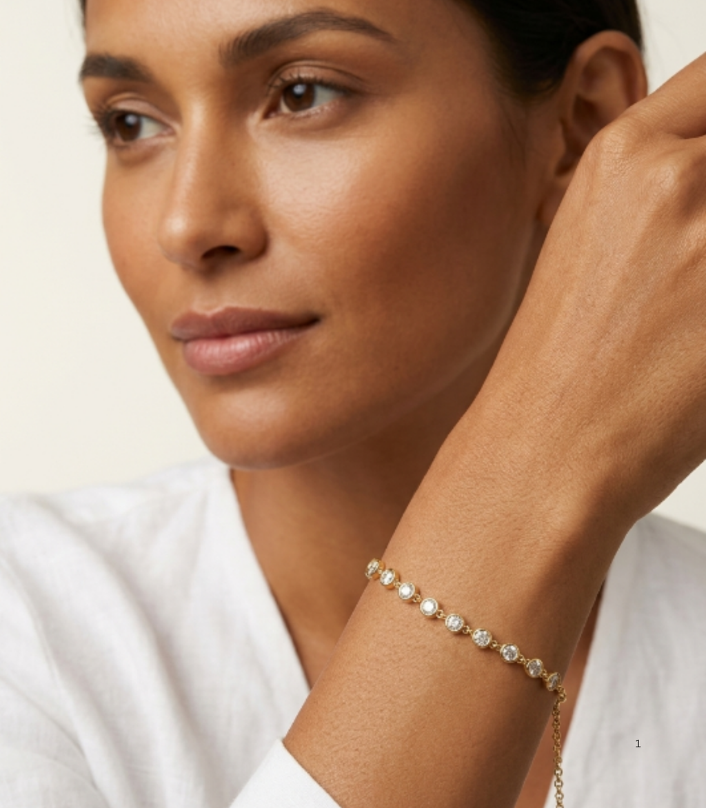 Maira Diamantarmband aus Gold mit elegantem Design