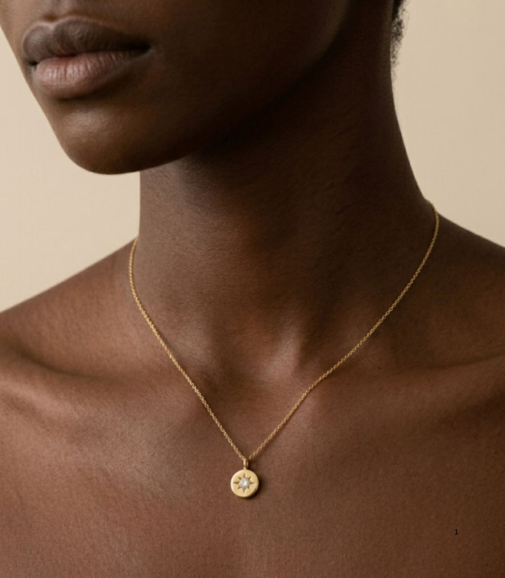 Sirius Diamantkette aus Gold mit elegantem Design