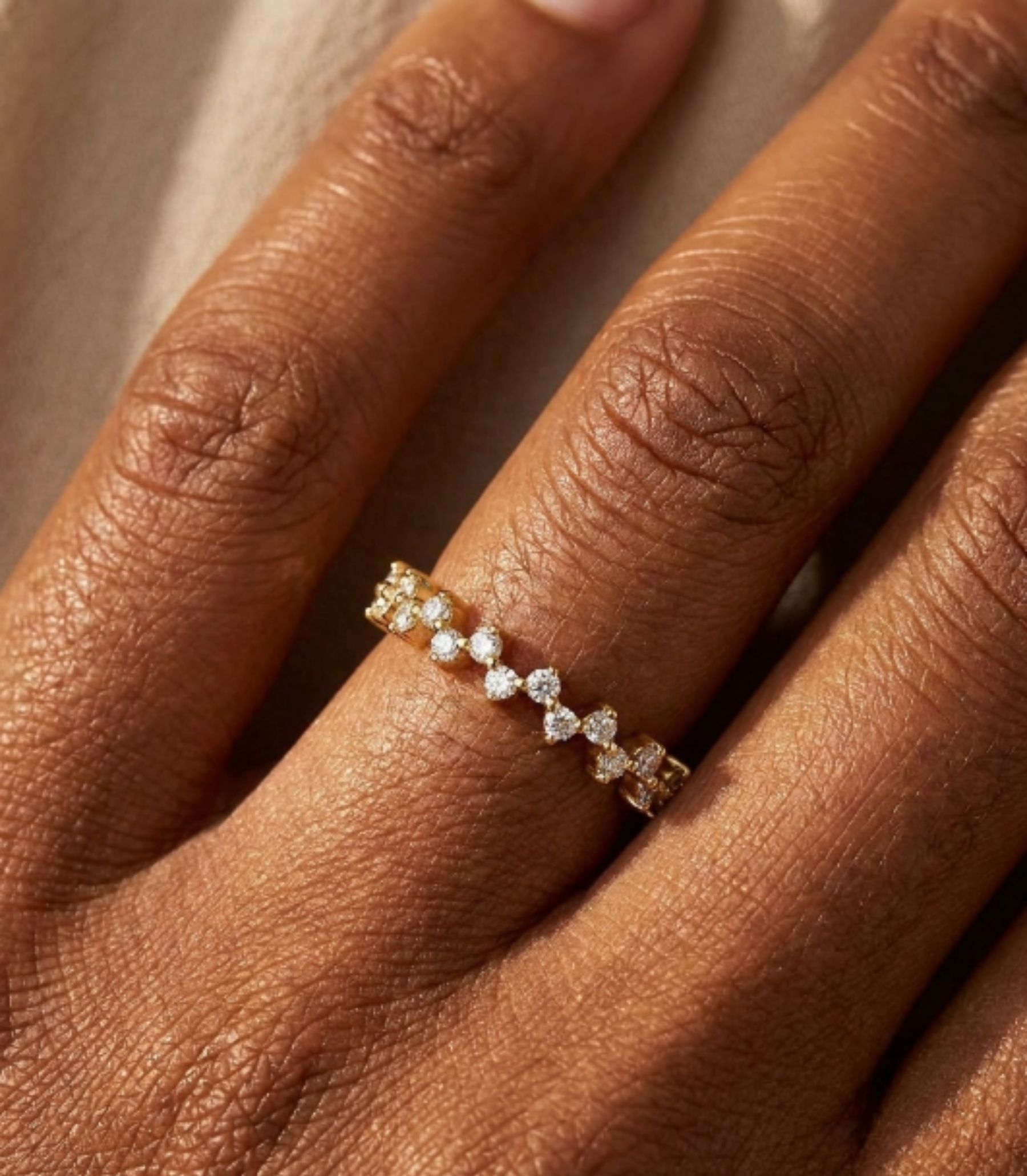 Viridia Diamond Promise Ring