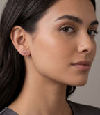 Zaniah Diamant-Ohrstecker aus Gold mit elegantem Design