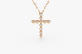 Sacra Diamant-Halskette aus Roségold mit elegantem Anhänger