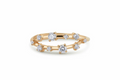Selene Diamantring aus Roségold mit elegantem Design