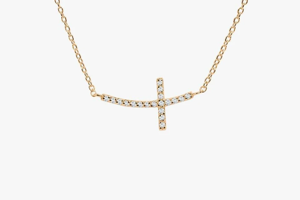 Seraph Diamant-Halskette aus Roségold mit elegantem Anhänger