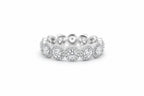 Sophia Diamant-Memory-Ring aus Weißgold mit elegantem Design