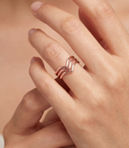 Sora Chevron Ring