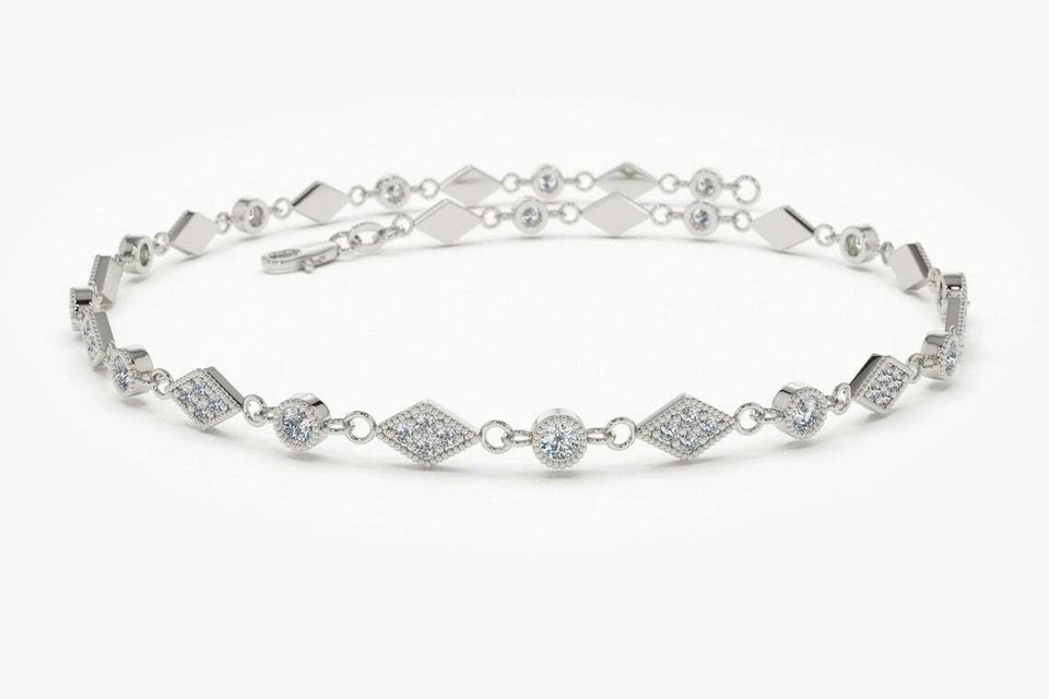 Soraya Diamantarmband aus Silber mit elegantem Design