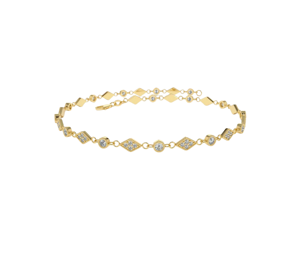 Soraya Diamantarmband aus Gold mit elegantem Design