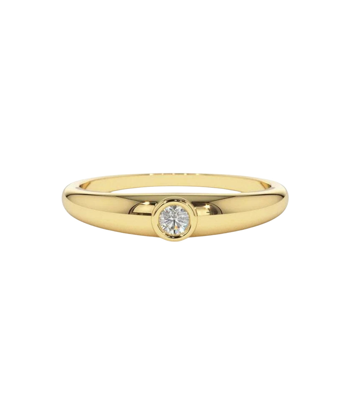 Vega Diamantring aus Gold mit elegantem Design