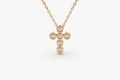 Veritas Diamant-Halskette aus Roségold mit elegantem Anhänger