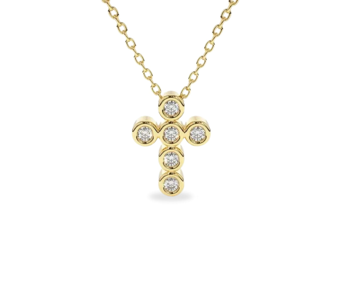 Veritas Diamant-Halskette aus Gold mit elegantem Anhänger