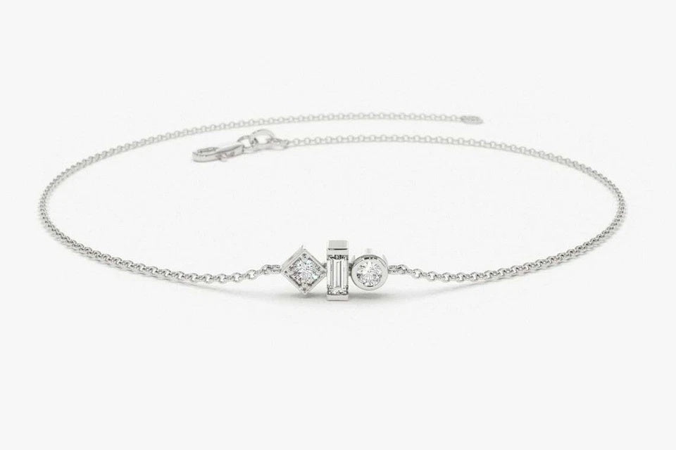 Veya Diamant-Armband aus silber mit eleganten Akzenten schmuck