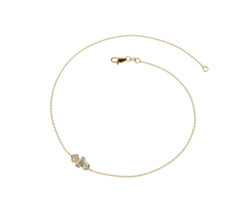 Veya Diamant-Armband aus Gold mit eleganten Akzenten schmuck
