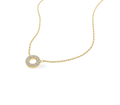 Vida Diamant-kette aus Gold mit funkelnden Akzenten edel