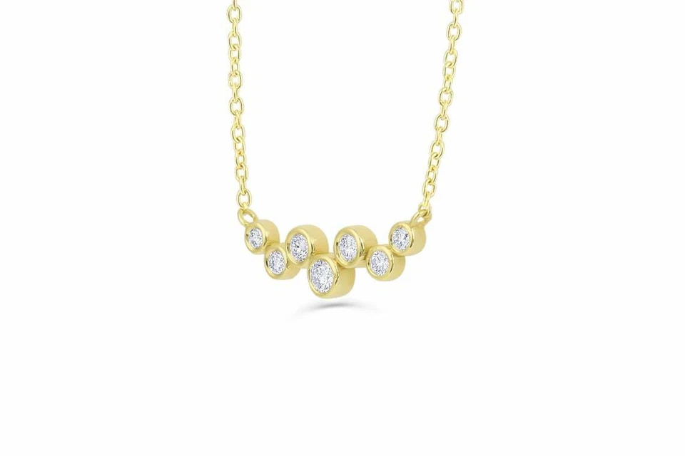 Virelle Diamantkette aus Gold mit elegantem Design