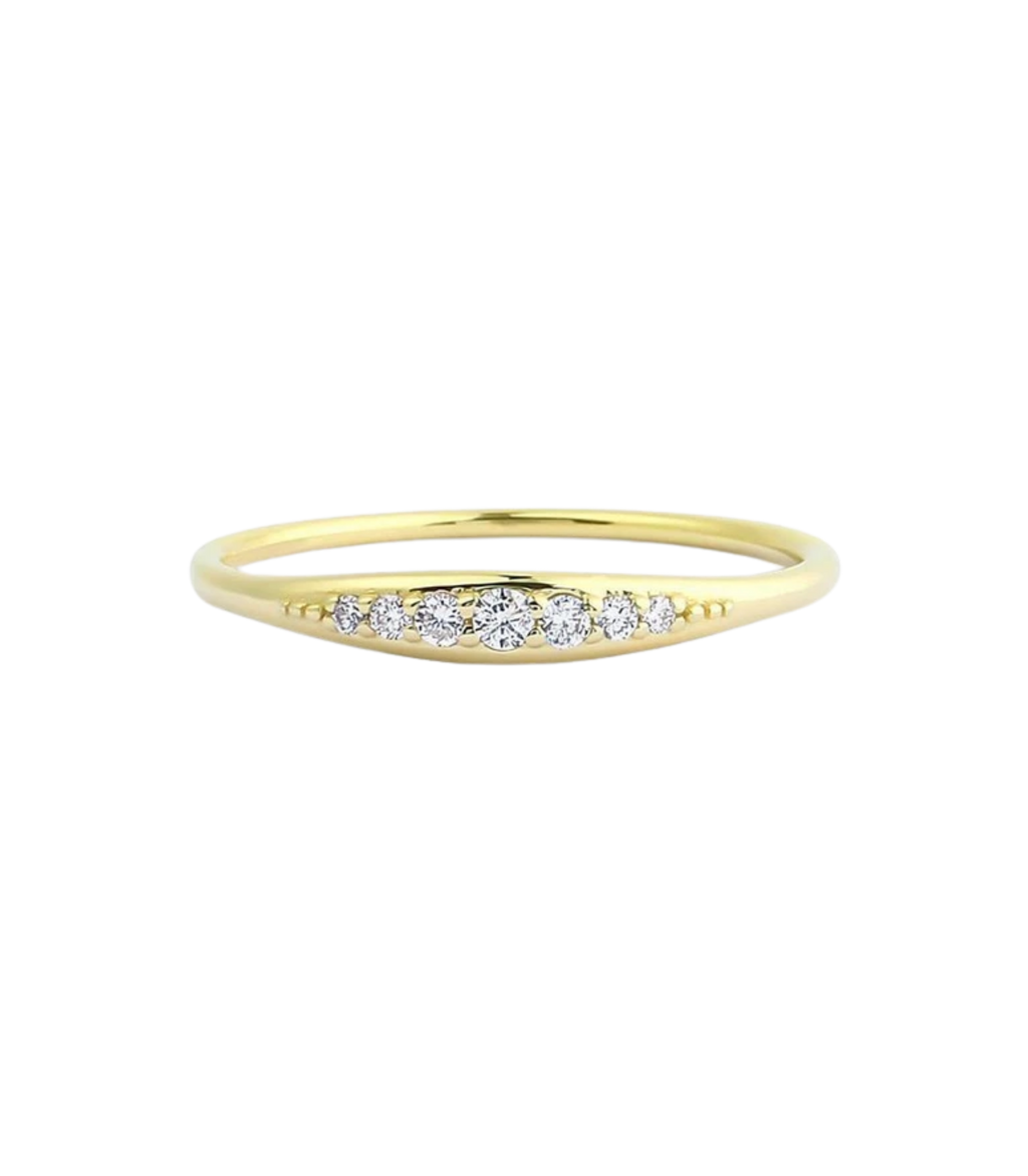 Viremont Diamantring aus Gold mit elegantem Design