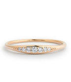 Viremont Diamantring aus Roségold mit elegantem Design