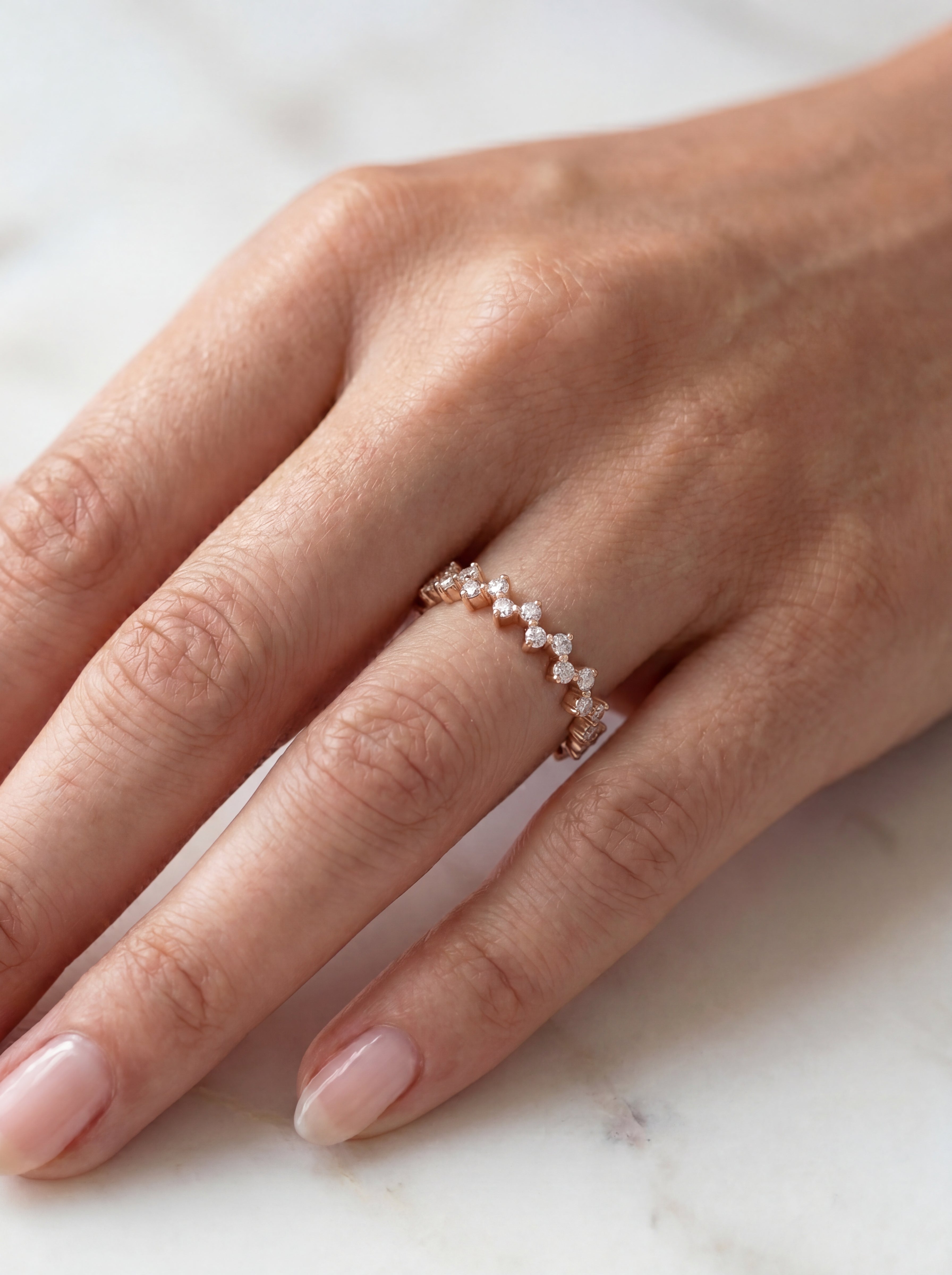 Viridia Diamond Promise Ring