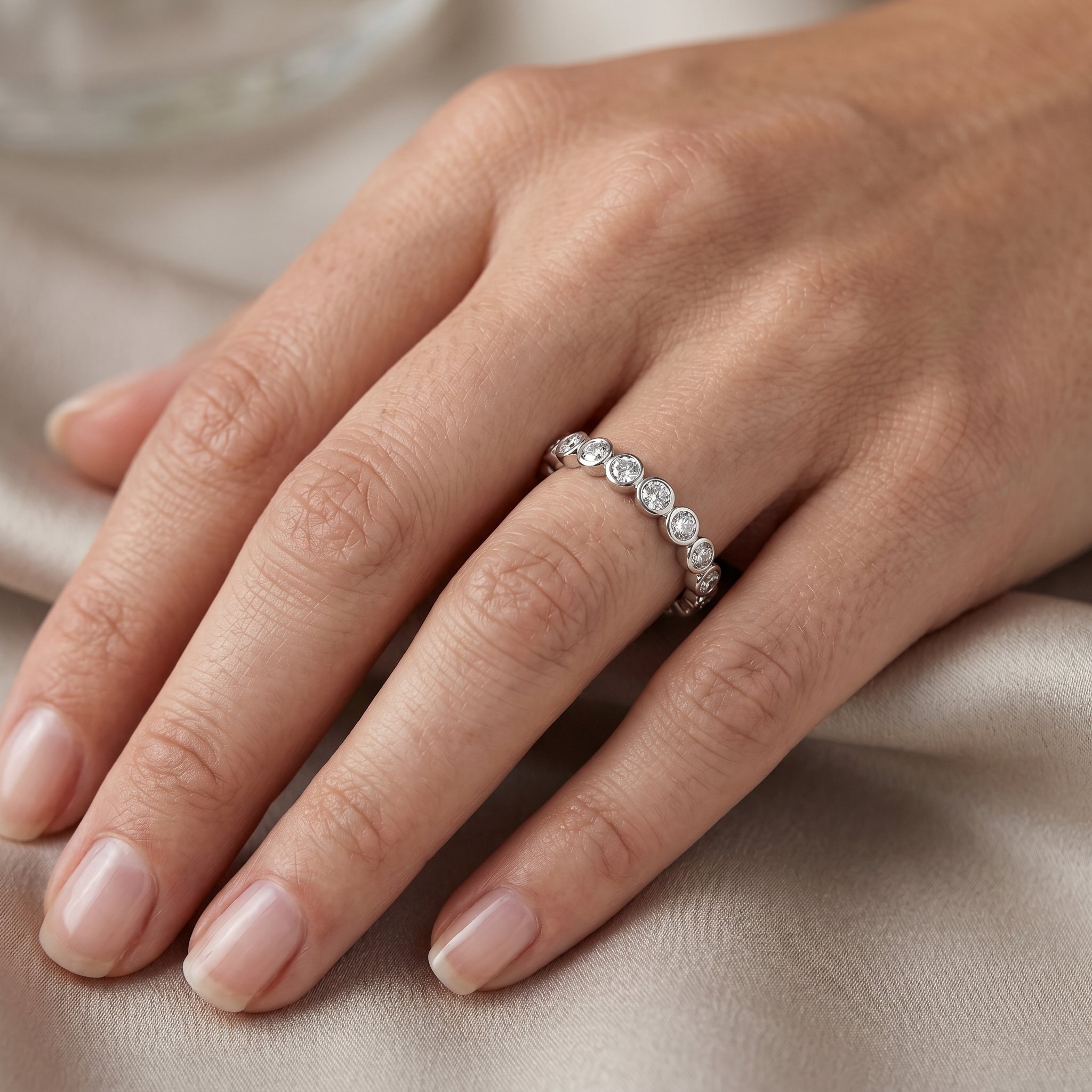 Camellune Diamond Ring