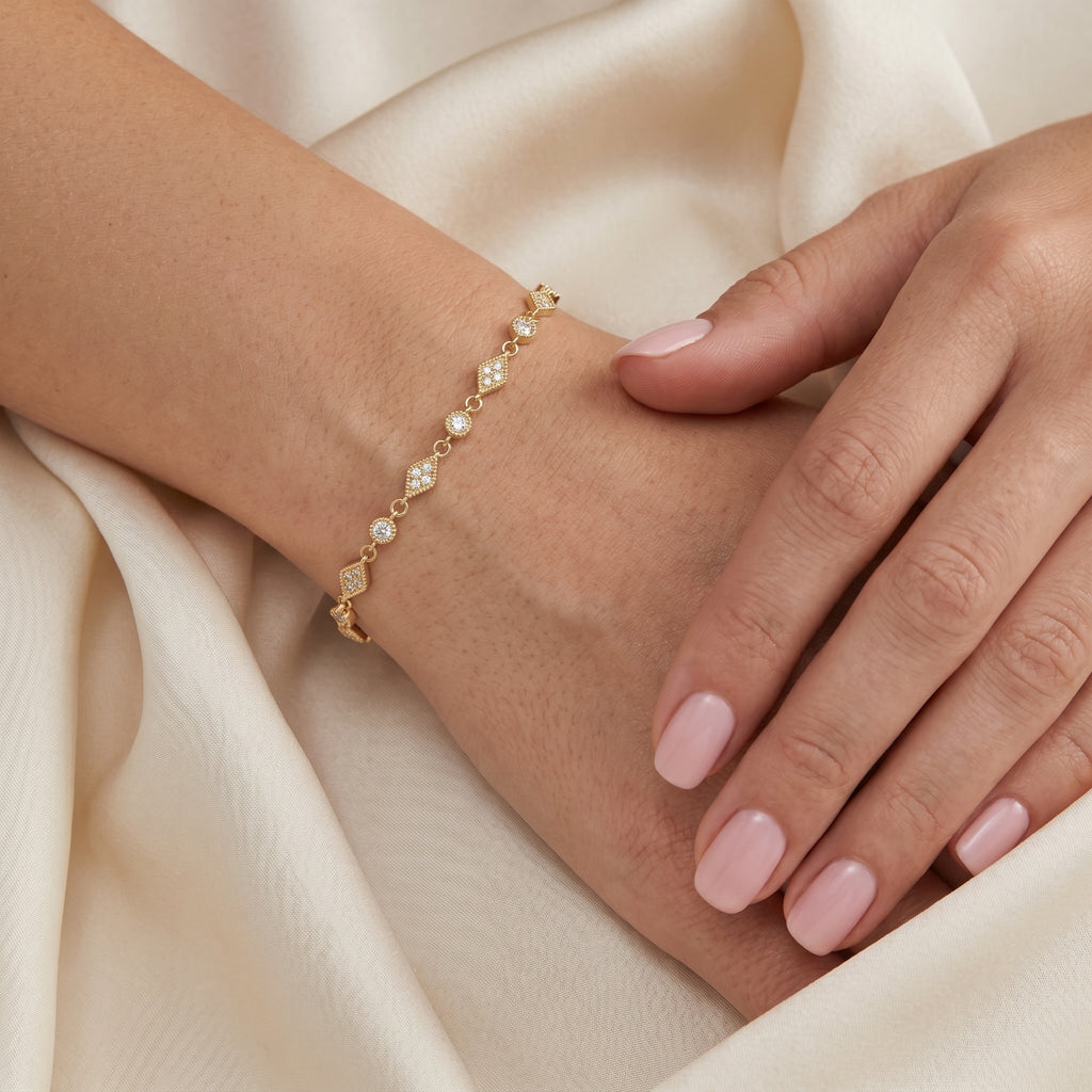 Soraya Diamantarmband aus Gold mit elegantem Design